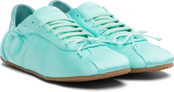 ABRA SSENSE Exclusive Blue Ballerina Sneakers - Image 4