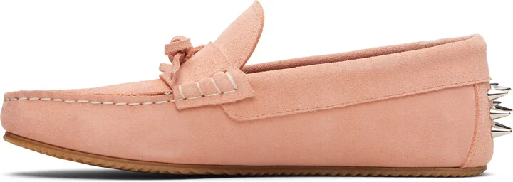 ABRA SSENSE Exclusive Pink Spike Loafers - Image 3