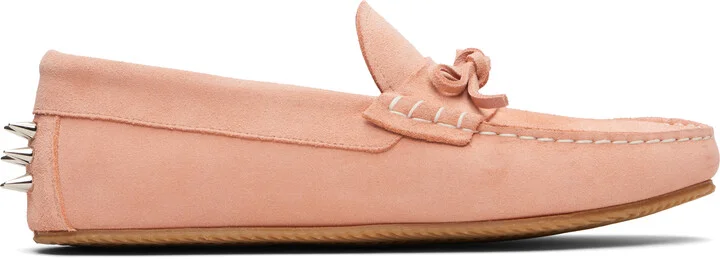 ABRA SSENSE Exclusive Pink Spike Loafers