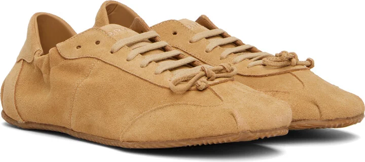 ABRA Tan Ballerina Sneakers - Image 4
