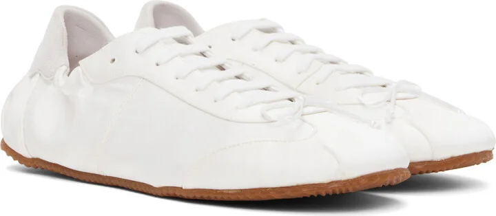 ABRA White Ballerina Sneakers - Image 4