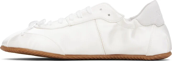 ABRA White Ballerina Sneakers - Image 3