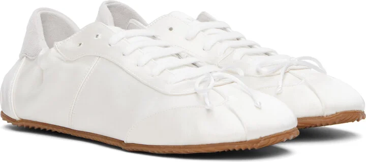 ABRA White Ballerina Sneakers - Image 4