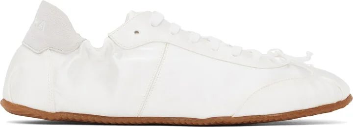 ABRA White Ballerina Sneakers
