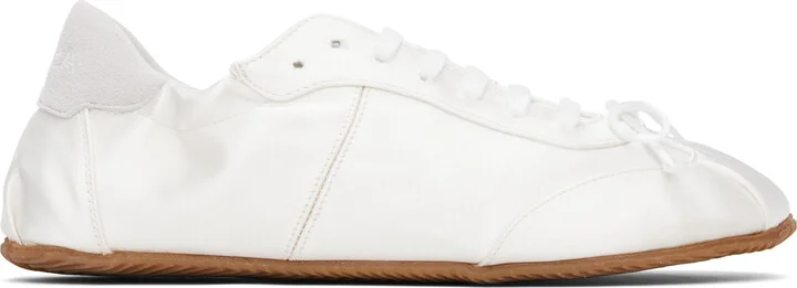 ABRA White Ballerina Sneakers