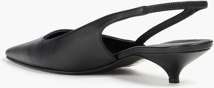 Abside leather slingback pumps - Image 3