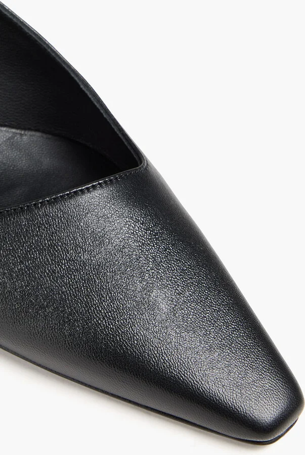 Abside leather slingback pumps - Image 4