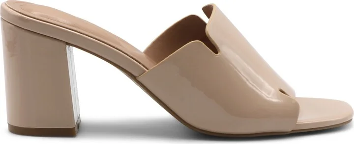 Abstract Block Heel Sandal - Image 7