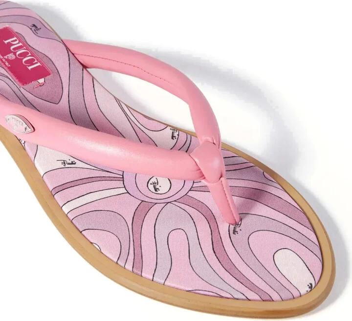 Abstract Print Flip Flops - Image 2