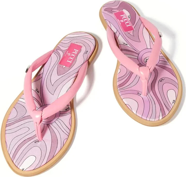 Abstract Print Flip Flops - Image 3