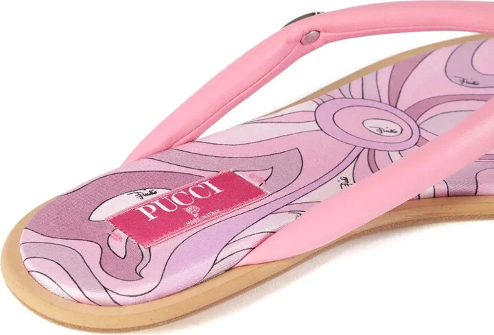 Abstract Print Flip Flops - Image 5