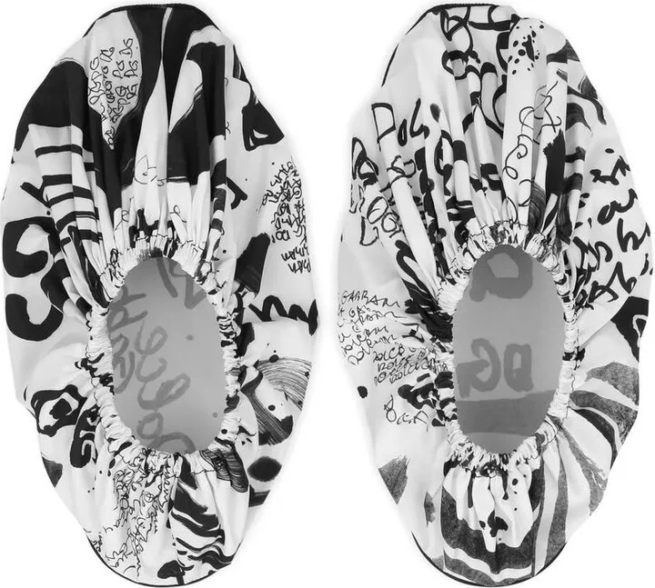 Abstract-Print Slip-On Shoes - Image 4
