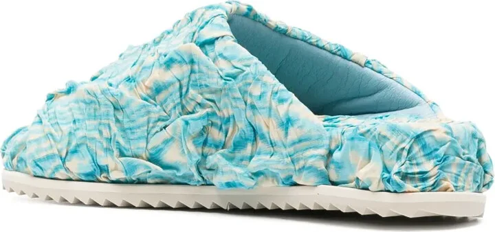 Abstract-Print Slip-On Slides - Image 3