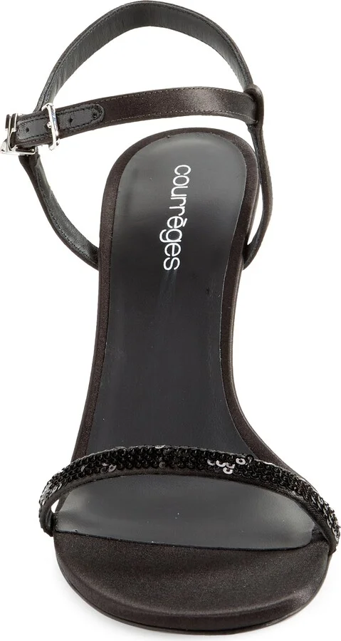 AC Stud Sequin Sandal - Image 4