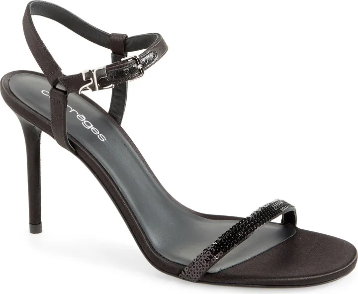 AC Stud Sequin Sandal