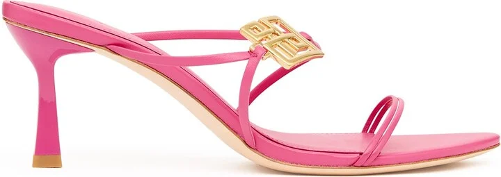 Acacia Strappy Mule In Colour Brilliant Pink Size 35