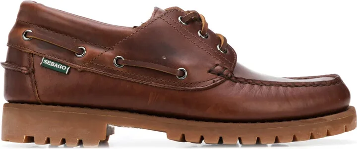 Acadia lace-up boat shoes