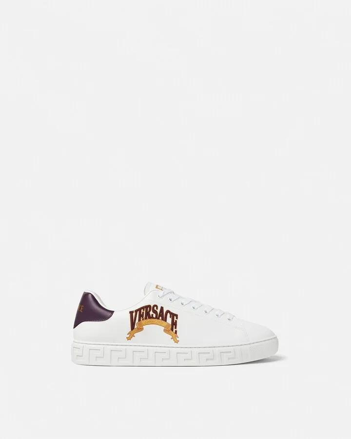 Acanthus Varsity Greca Sneakers