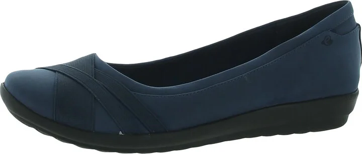 Acasia 3 Womens Solid Slip On Ballet Flats