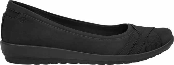 Acasia Slip On Flat Shoes In Black