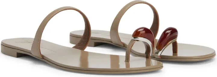 Acates Ring leather sandals - Image 2
