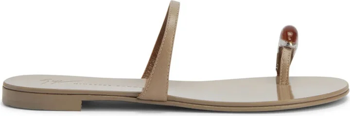 Acates Ring leather sandals