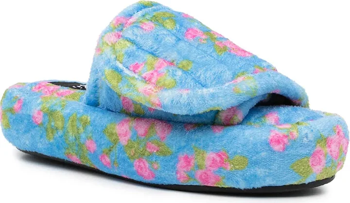 ACC floral-print platform slides - Image 2