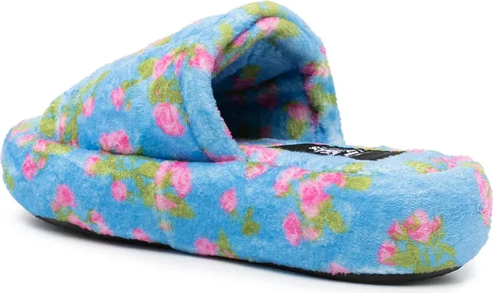 ACC floral-print platform slides - Image 3