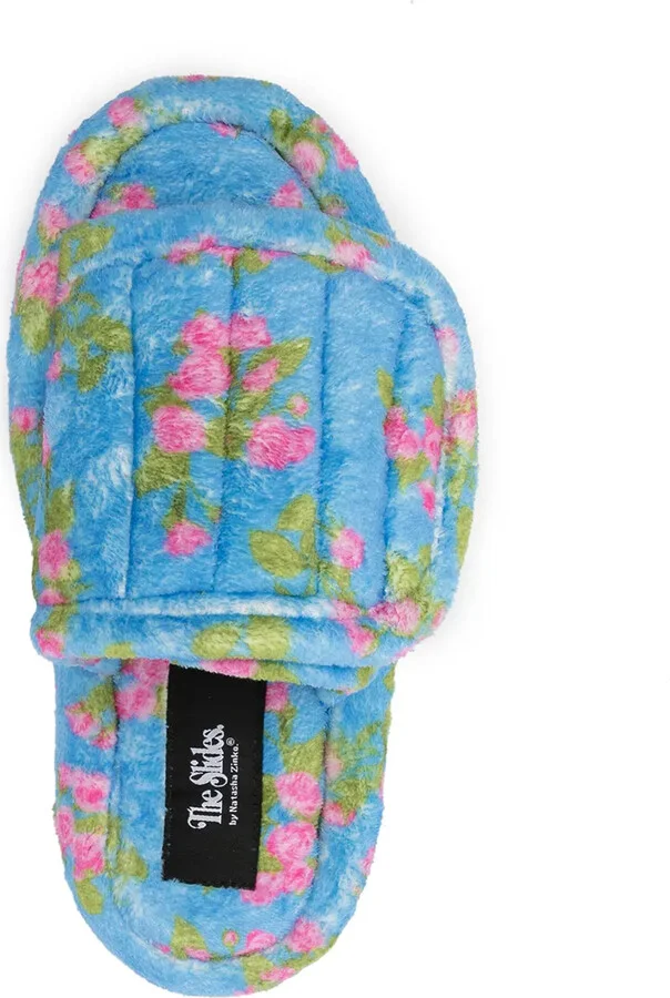 ACC floral-print platform slides - Image 4