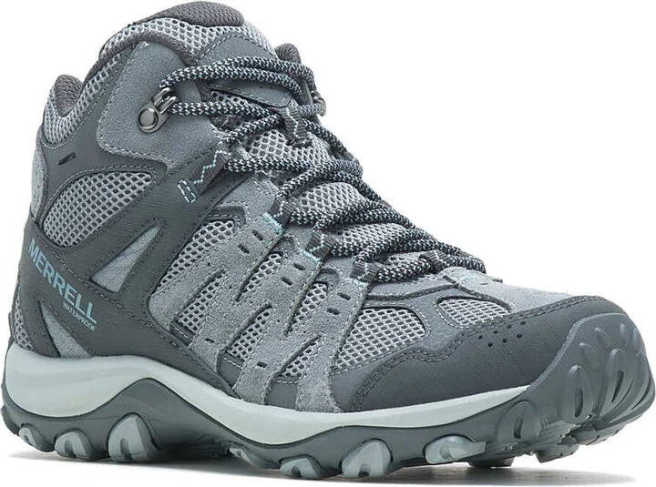 Accentor 3 Mid J135228 Women's Monument Waterproof Hiking Boots DWA502 (Gray,9.5)