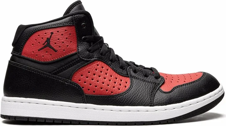 Access "Black/Gym Red-White" sneakers