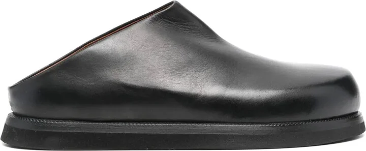 Accom leather mules