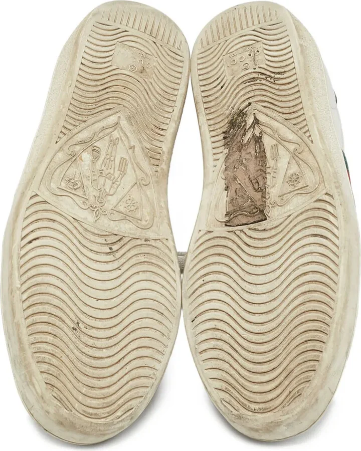Ace embroidered bee sneakers - Image 4