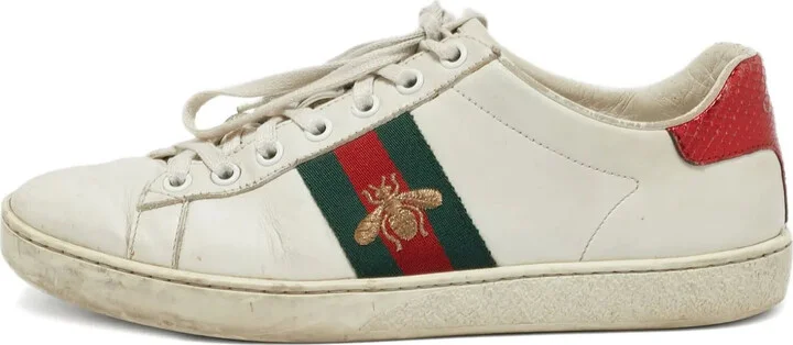 Ace embroidered bee sneakers