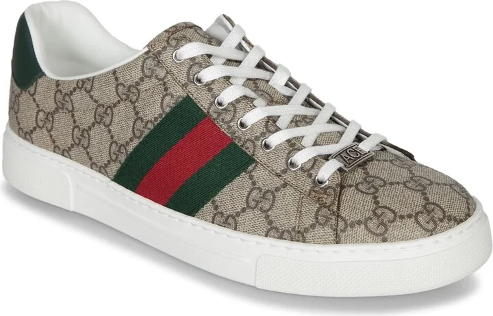 Ace Gg Supreme Beige Sneakers - Image 2