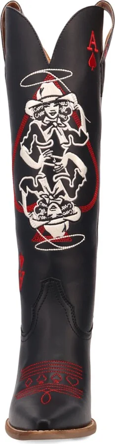 Ace of Spades Cowboy Boot - Image 2