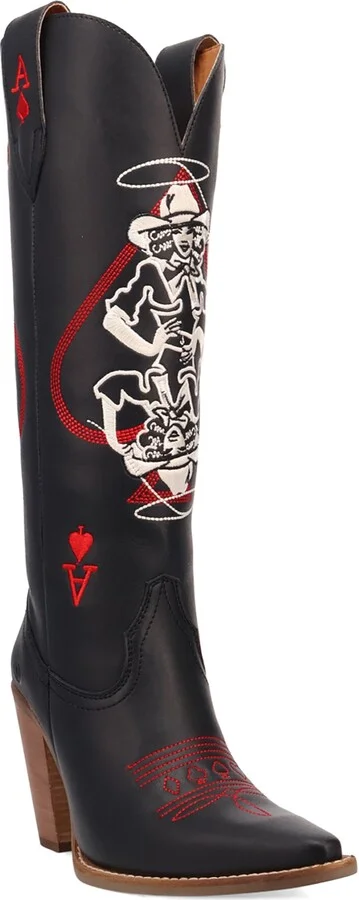Ace of Spades Cowboy Boot
