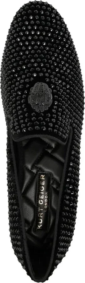 Ace Stud crystal-embellished loafers - Image 4