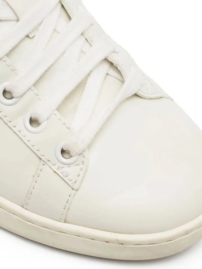 Ace Web-stripe leather sneakers - Image 5