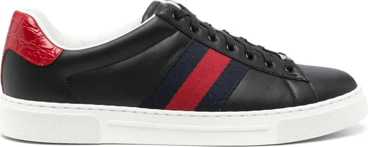 Ace web-trim sneakers