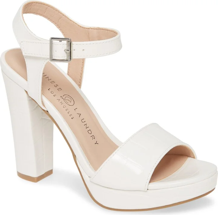 White Faux Leather
