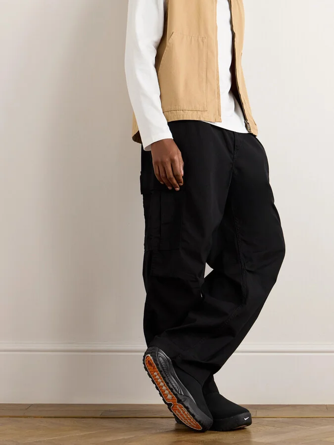 ACG Rufus Leather-Trimmed Suede Slip-On Sneakers - Image 2