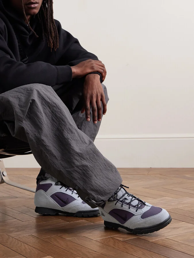 ACG Torre Mid Canvas and Suede Hiking Boots - Image 2