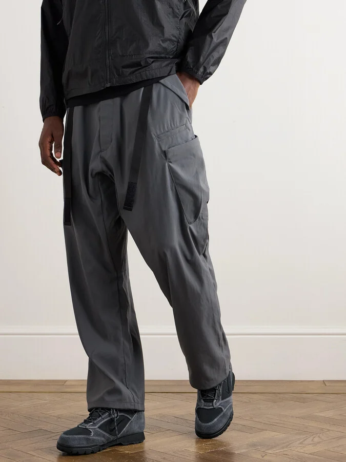 ACG Torre Mid Mesh and Brushed-Suede Sneakers - Image 2