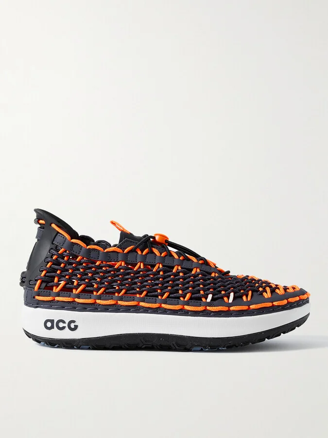 ACG Watercat+ Rubber-Trimmed Woven Cord Sneakers