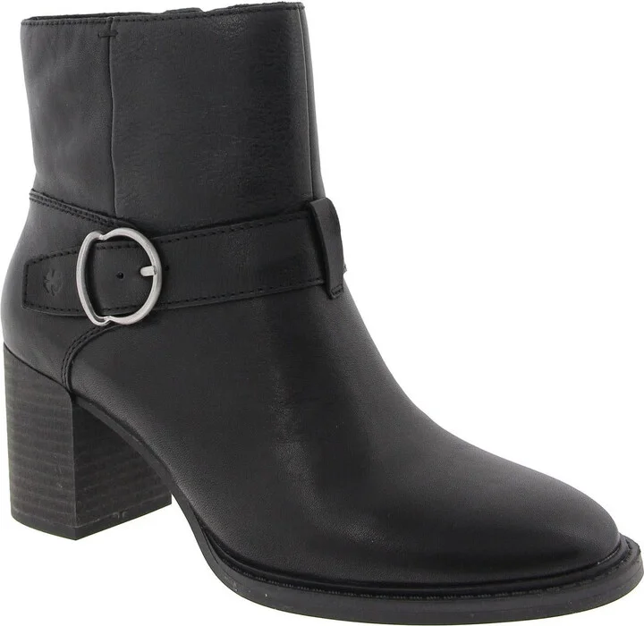 Achelle Womens Leather Bootie Mid-Calf Boots