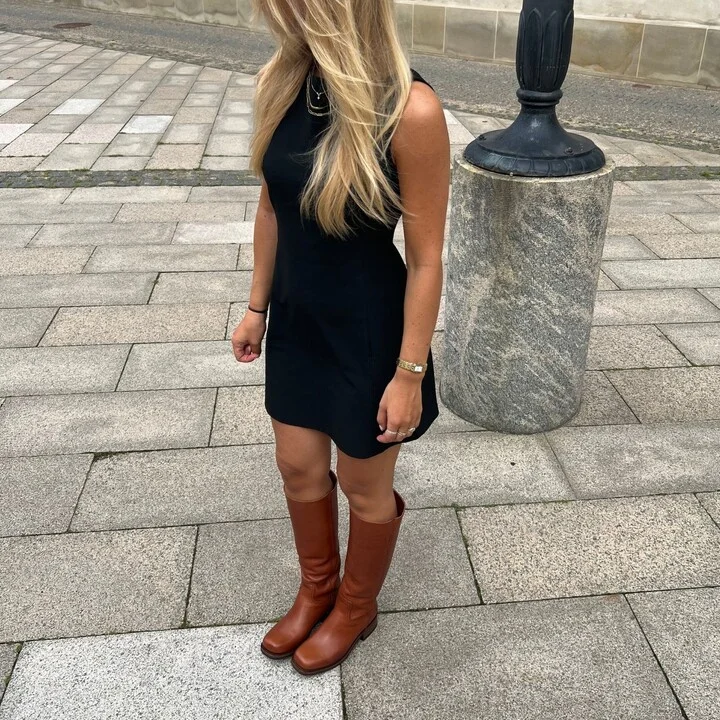 Achilla Boots, Brown Leather - Image 2