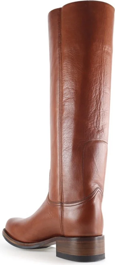 Achilla Boots, Brown Leather - Image 4