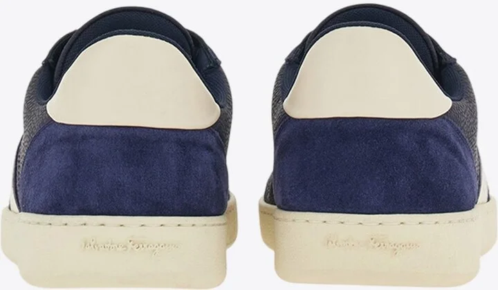 Achille Logo Leather Sneakers - Image 2