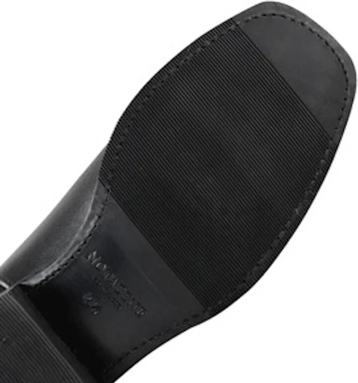 Achilles Boots, Black Leather - Image 7